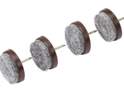 Filzgleiter mit Stift Ø 28 mm 4 Stück Schwarz