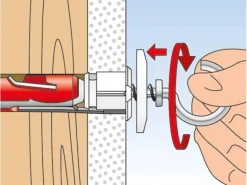 Fischer Kippdübel Duotec 10 S PH mit Panhead Schraube je 2 Stück