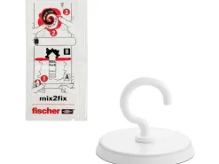 Fischer Klebehaken und Kleber