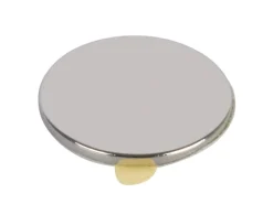 Fix-o-moll Magnetscheibe Neodym Selbstklebend Ø 19 mm x 1,5 mm Silber