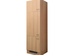 Flex-Well Classic Küchen-Geräteumbauschrank Nano 60 cm Buche Nachbildung