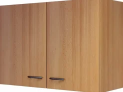 Flex-Well Classic Küchen-Oberschrank Nano 80 cm Buche Nachbildung