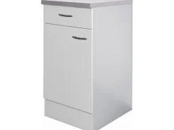 Flex-Well Classic Küchen-Unterschrank Wito 40 cm Weiß