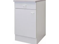 Flex-Well Classic Küchen-Unterschrank Speed 50 cm Weiß