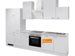 Flex-Well Classic Küchenzeile Wito 310 cm Weiß