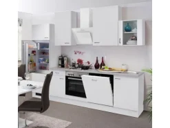 Flex-Well Classic Küchenzeile Wito 280 cm Weiß