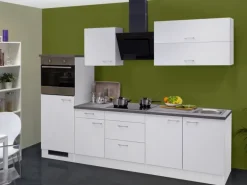 Flex-Well Classic Küchenzeile Lucca 270 cm Weiß