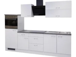 Flex-Well Classic Küchenzeile Lucca 270 cm Weiß