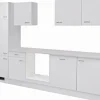 Flex-Well Classic Küchenzeile Wito 280 cm ohne E-Geräte Weiß