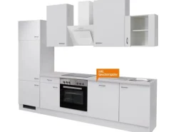 Flex-Well Classic Küchenzeile Wito 280 cm Weiß