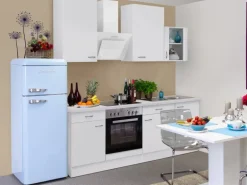 Flex-Well Classic Küchenzeile Wito 220 cm Weiß