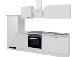 Flex-Well Classic Küchenzeile Wito 270 cm Weiß