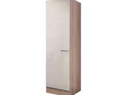 Flex-Well Exclusiv Geschirrschrank Orlando 50cm Kaschmir Glanz-Sonoma Eiche