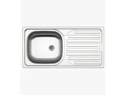 Flex-Well Exclusiv Küche 2327-019 Julia 280 cm Weiß matt-Cosmopolitan Eiche