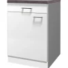 Flex-Well Küchen-Unterschrank mit Arbeitsplatte Lucca 60 cm
