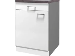 Flex-Well Küchen-Unterschrank mit Arbeitsplatte Lucca 60 cm