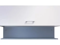 Flex-Well Küchenzeile Lucca 270 cm Weiß mit Kopffreihaube inkl. Wandregal