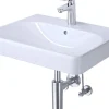 Geberit Waschbecken Smyle Square 60 cm inkl. Armatur Weiß
