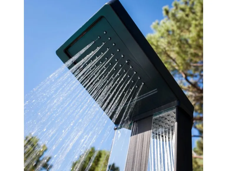 Gre Aluminium-Solardusche Luxe 38 l