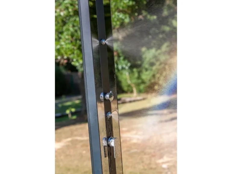 Gre Aluminium-Solardusche Luxe 38 l