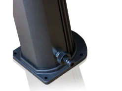 Gre Solardusche aus Aluminium 18 l Schwarz