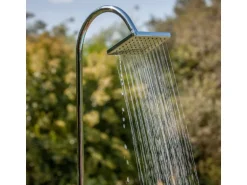 Gre Solardusche aus Aluminium 18 l Schwarz