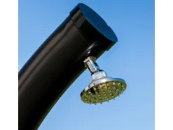 Gre Solardusche Gebogen aus PVC 22 l Schwarz