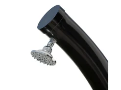 Gre Solardusche Gebogen aus PVC 22 l Schwarz