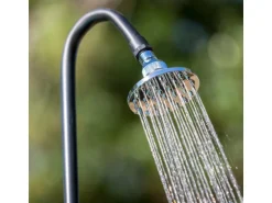 Gre Solardusche Holzoptik aus PVC 9 l Holzfarben