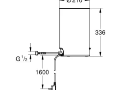 Grohe Boiler Red M-Size Chrom