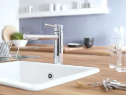 Grohe Concetto Küchenarmatur DN 15 mittelhoch m. Schwenkbereich
