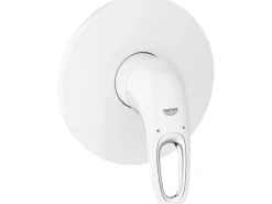 Grohe Einhand-Brausebatterie Eurostyle Offener Hebel Moon White