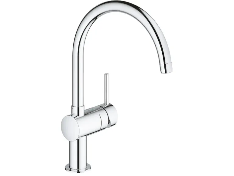 Grohe Einhand-Spültischbatterie Minta Chrom C-Auslauf