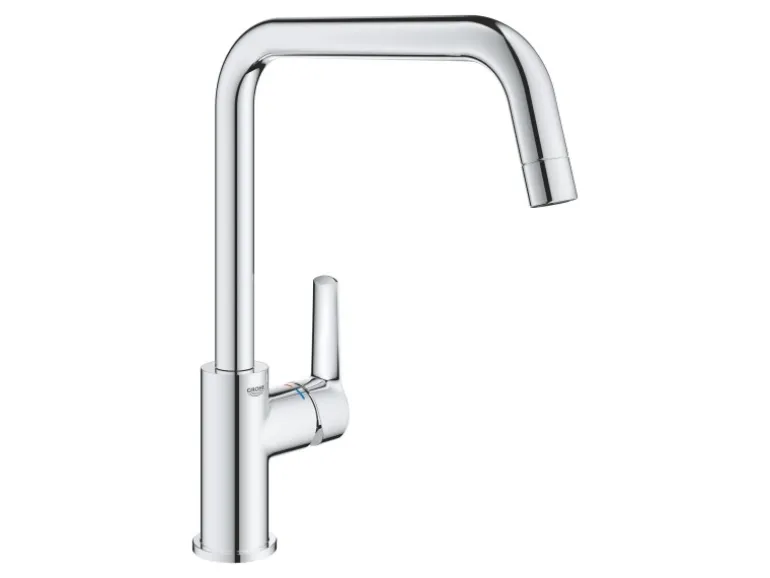 Grohe Einhand-Spültischbatterie Start 1/2" Niederdruck mit hohem Auslauf Silber