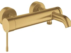 Grohe Einhand-Wannenbatterie Essence Cool Sunrise gebürstet