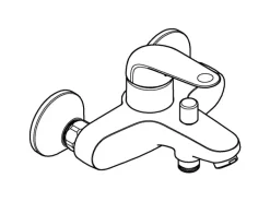 Grohe Einhand-Wannenbatterie Swift