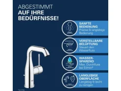 Grohe Einhand-Waschbeckenarmatur Essence M-Size