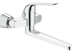 Grohe Einhand-Waschtischbatterie Euroeco Special Ausladung 34,2 cm Chrom