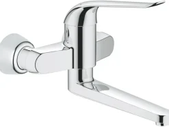 Grohe Einhand-Waschtischbatterie Euroeco Special Ausladung 25,7 cm Chrom