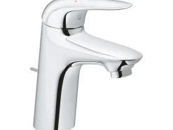 Grohe Einhand-Waschtischbatterie Eurostyle S-Size geschlossener Hebelgriff Chrom