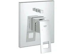 Grohe Einhebelmischer-Wannenarmatur Eurocube Chrom