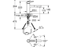 Grohe Küchenarmatur Concetto DN 15