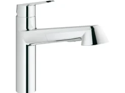 Grohe Küchenarmatur Eurodisc C DN 15 mit ausziehbarer Brause