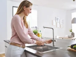 Grohe L-Auslauf Starter Kit Blue Home Supersteel