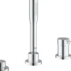 Grohe 3-Loch Einhand-Wannenkombination Essence Chrom