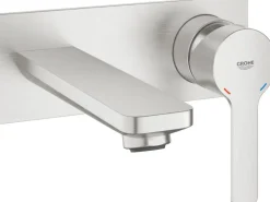 Grohe 2-Loch-Waschbeckenarmatur Lineare Supersteel