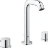 Grohe 3-Loch-Waschtischbatterie Essence Chrom