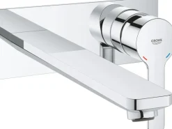 Grohe 2-Loch-Waschtischbatterie Lineare Chrom Ausladung 207 mm