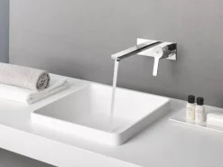 Grohe 2-Loch-Waschtischbatterie Lineare Chrom Ausladung 207 mm