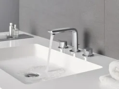 Grohe 3-Loch-Waschtischbatterie Lineare Chrom